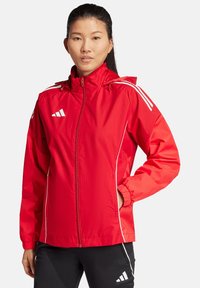 adidas Performance ALLWETTER TIRO COMPETITION - Regenjas - rotlila