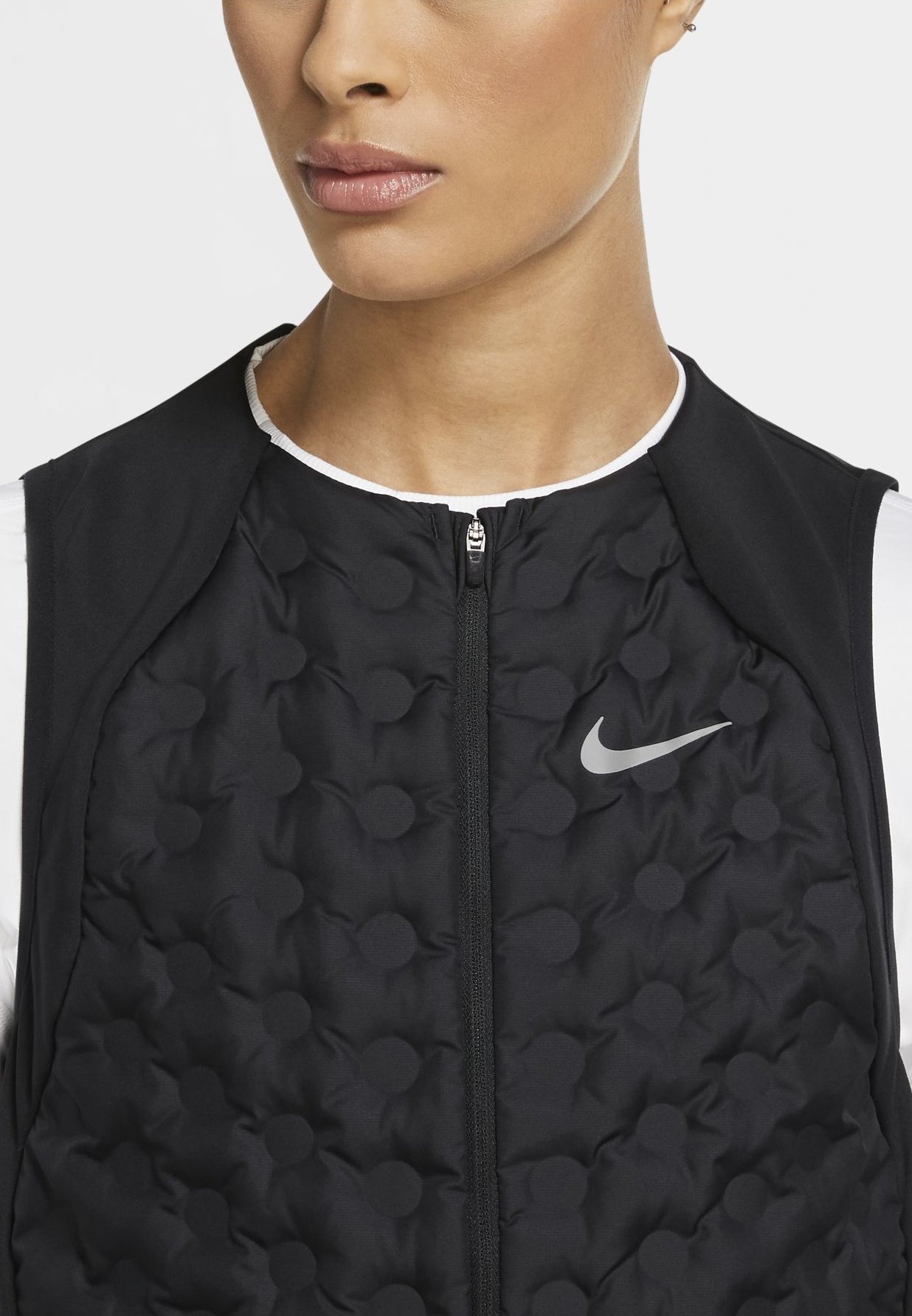 Nike Performance Bodywarmer - black/Zwart - Zalando.nl