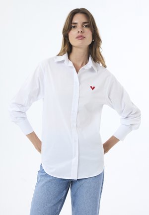 Hemdbluse - white