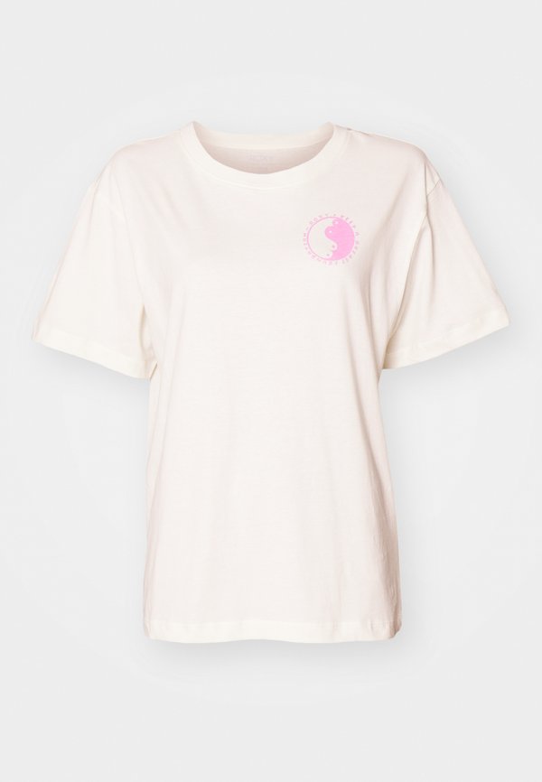 KEEP A BREAST DAY - Print T-shirt - egret3