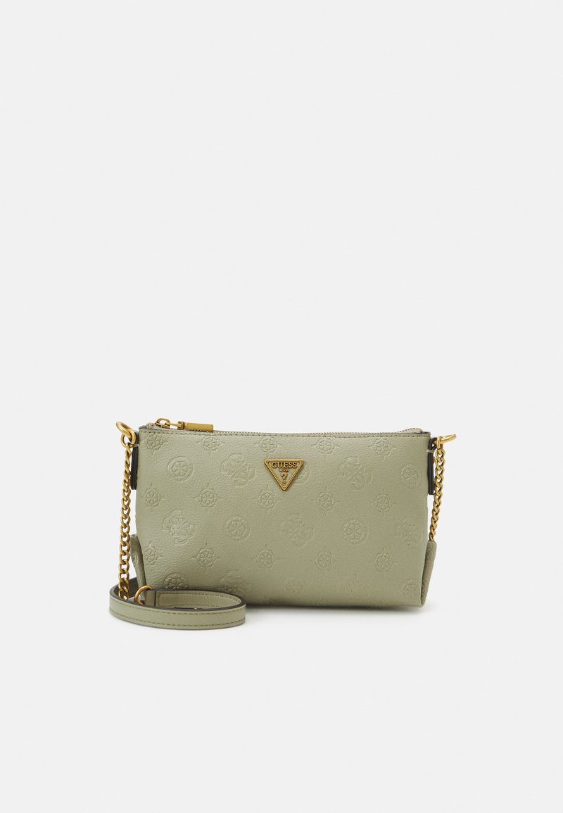 Guess HELAINA MINI CROSSBODY TOP ZIP Across body bag sage/green