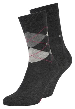 EVERYDAY MIX 2-PACK - Socks - anthracite melange