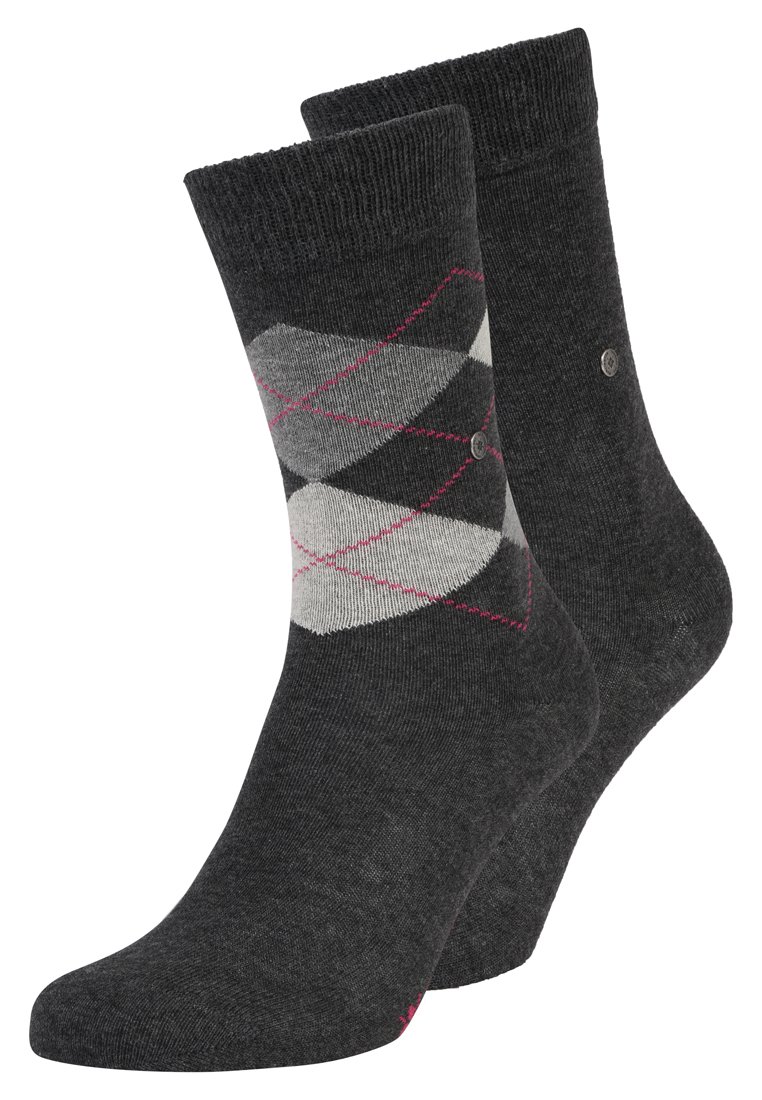 Burlington - Everyday Mix 2-Pack One-Size - Socken - anthracite melange, Vergrößern