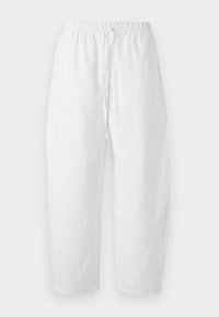 PULL ON BARREL - Pantaloni - white