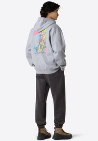 The North Face U EXPEDITION CELEBRATION OVERSIZED HOODI - Felpa con cappuccio - tnf light grey heather