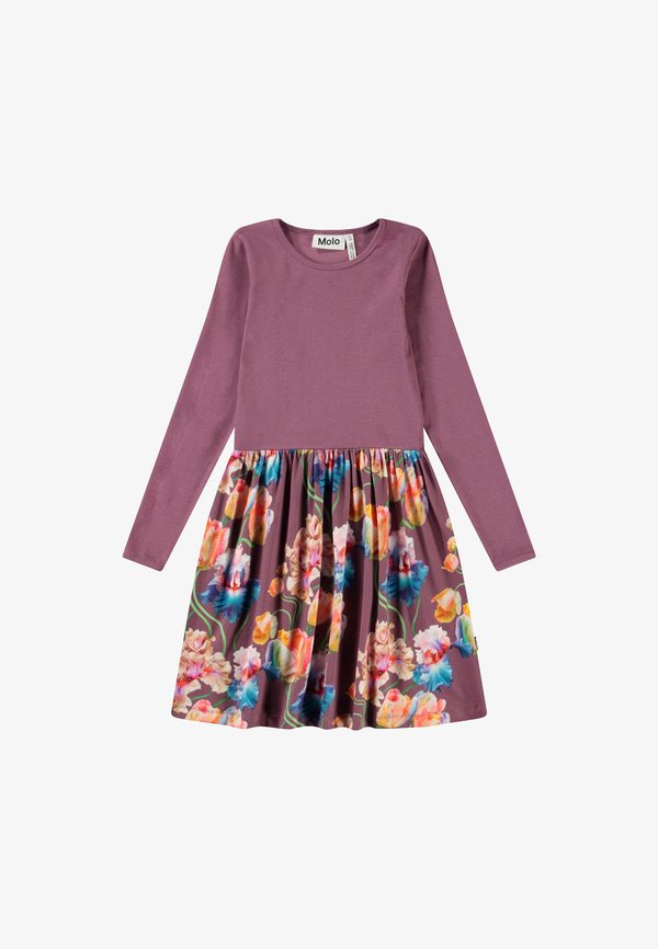 CREDENCE DRESS LONGSLEEVE - Day dress - rainbow tulips