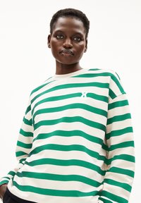 ARMEDANGELS ICONIC Å FRANKAA BOLD - Langarmshirt - undyed emerald green