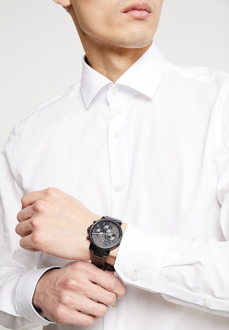 Tommy Hilfiger DANIEL - Orologio - black