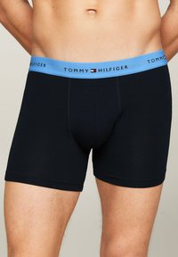 Tommy Hilfiger 3 PACK - Boxer brief - rich ocr blue spell olym green