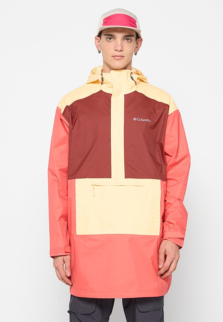 Columbia Regenjas koraalrood Columbia Regenjas koraalrood