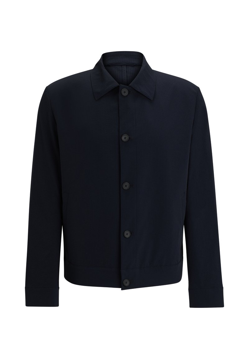 HUGO Lichte jas donkerblauw HUGO Lichte jas donkerblauw