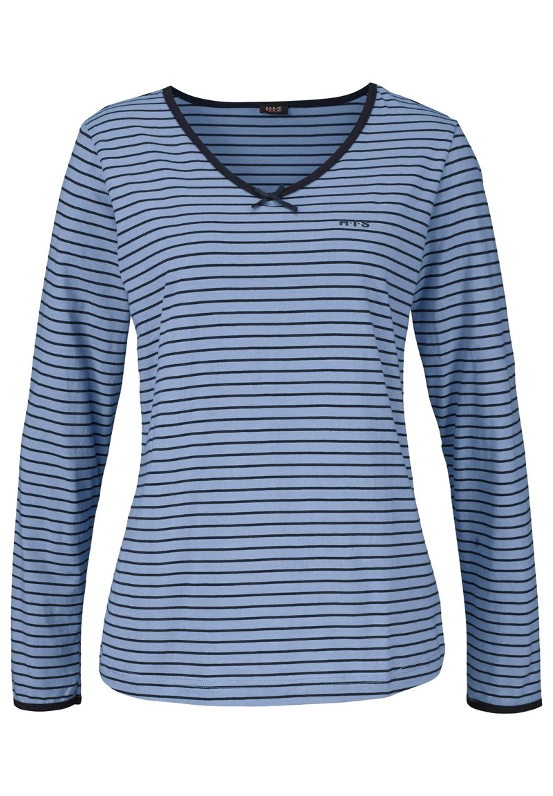 Damen Nachthemden | H.I.S Pyjama blau marine/blau - TG13569 Damen Nachthemden | H.I.S Pyjama blau marine/blau - TG13569