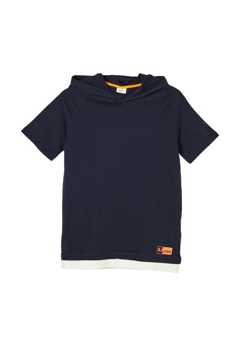 S.Oliver T-shirt Manica Lunga Per Bambini E Ragazzi – Con Stampa Wording