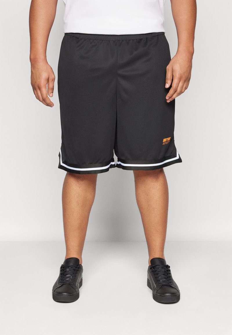 YOURTURN - BASKETBALL SHORTS UNISEX - Rövidnadrágok - black, Nagyítás