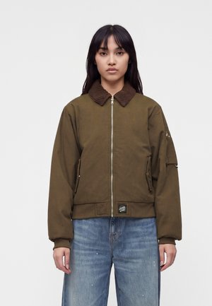 Santa Cruz, PILOT BOMBER JACKET - Яке бомбър - olive