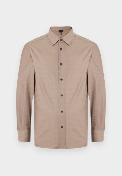 Emporio Armani SHIRT - Πουκάμισο - beige