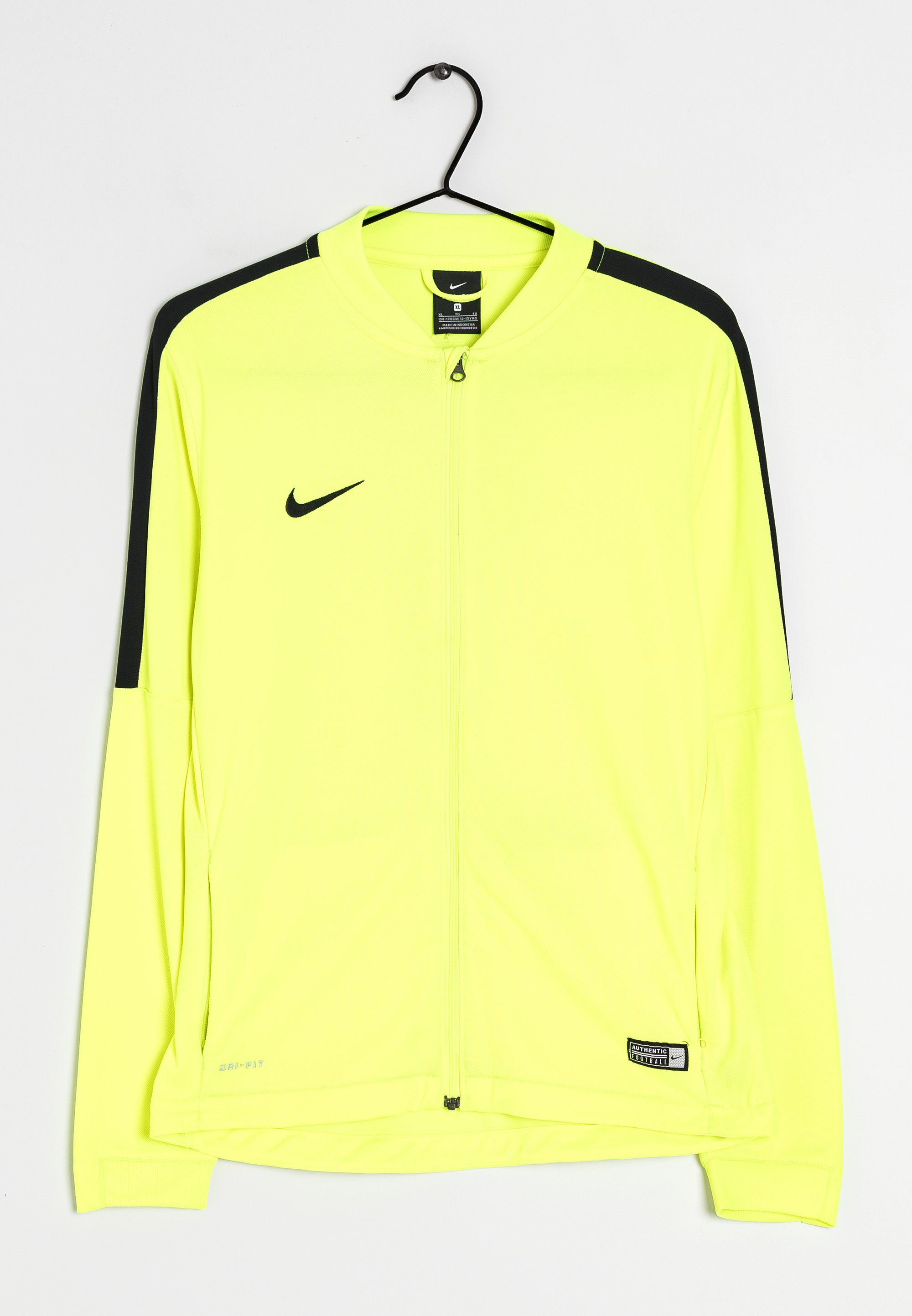 Nike Performance Zip-up sweatshirt multi colored/neon yellow
