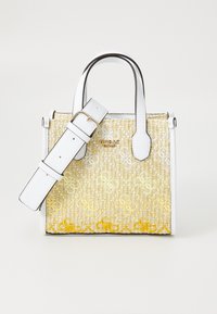 SILVANA 2 COMP MINI TOTE - Handtas - cornsilk