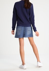 BOSS CASUAL Mikina na zip - dark blue