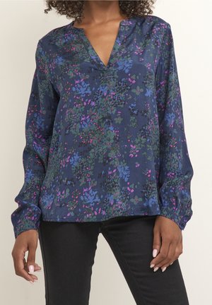 Blouse - blue