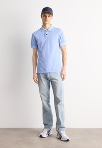 BOSS PRIME - Poloskjorter - open blue