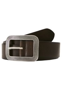 BIG BUCKLE MIDNIGHT BELT - Vöö - dunkelbraun