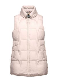 ZIGZAG QUILTED - Chaleco - mauve