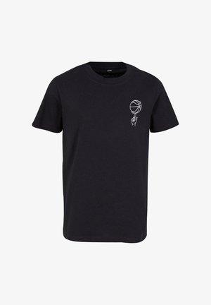 TEAM TACTICS - Majica kratkih rukava s printom - black