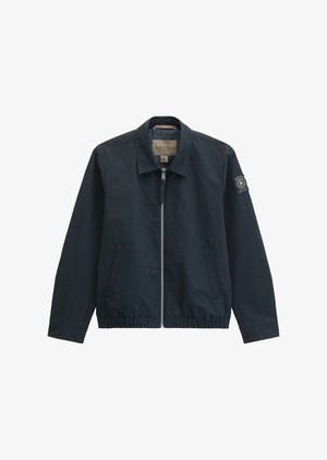 Marc O'Polo, MOP X DFB TRAVEL COLLECTION SHIRT JACKET STYLE - Καλοκαιρινό μπουφάν - deep night blue
