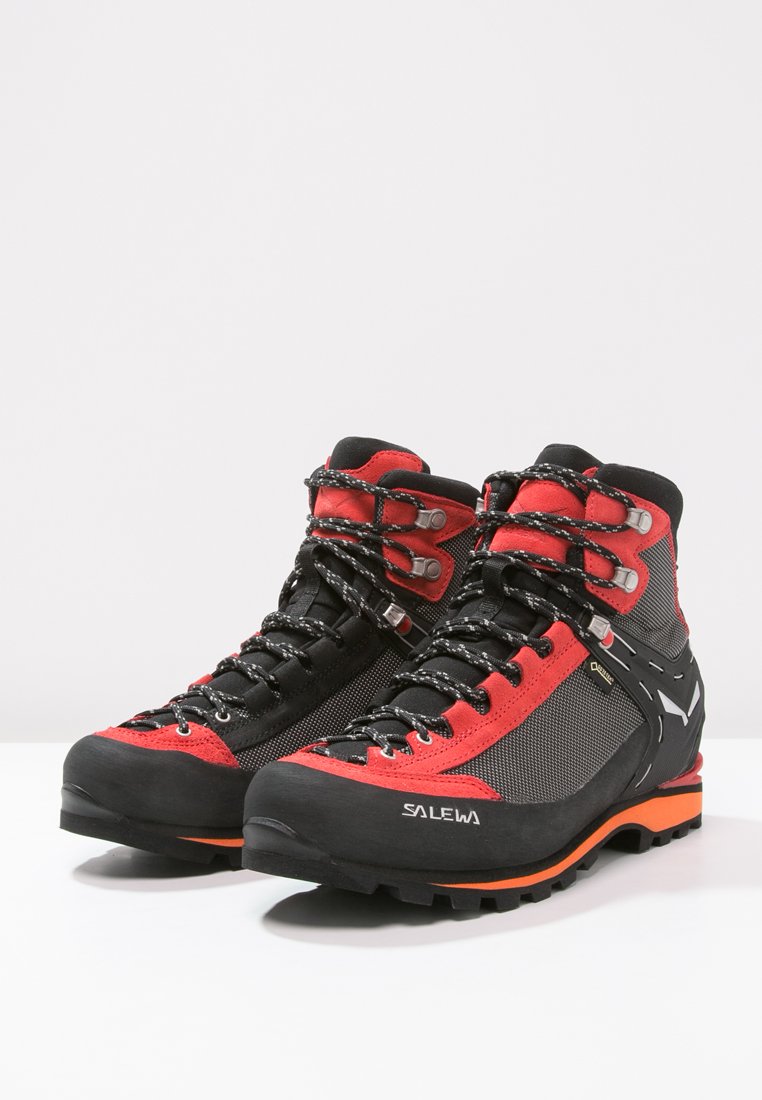 Salewa CROW GTX Klatresko blackpapaverorød Zalando.no Salewa CROW GTX Klatresko blackpapaverorød Zalando.no