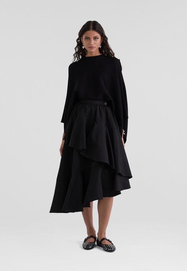 VOLUMINOUS RUFFLE SKIRT - A-line skirt