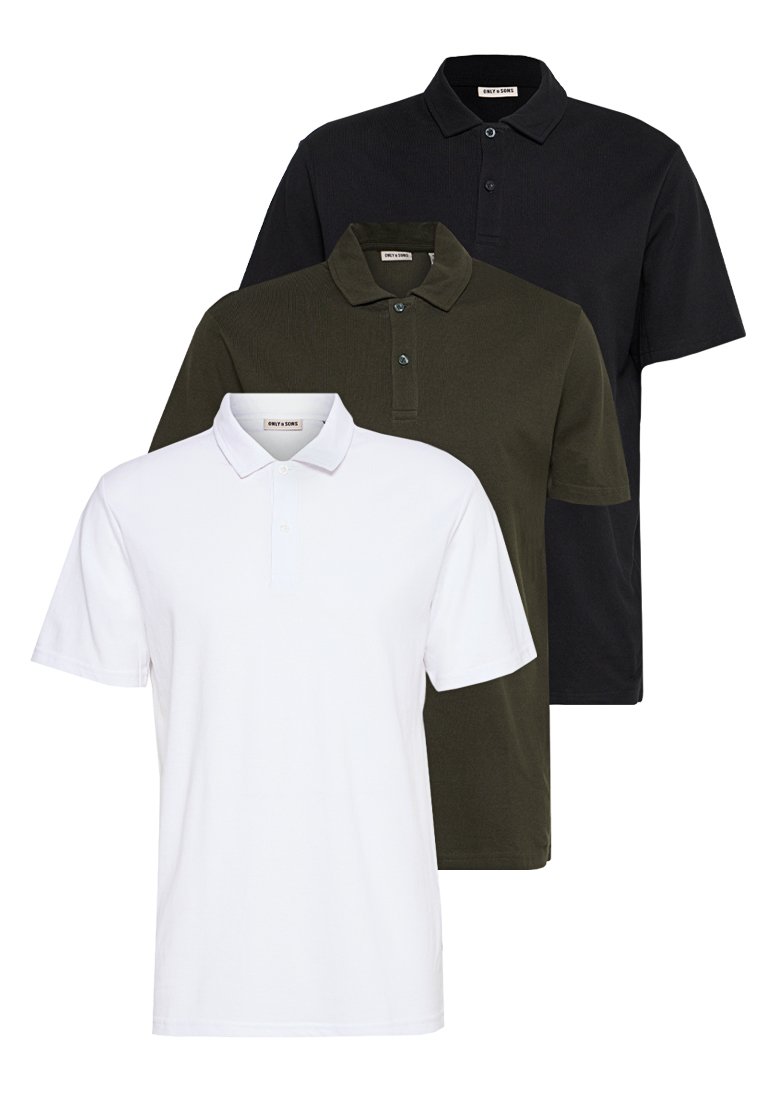 Only & Sons Poloshirt wit