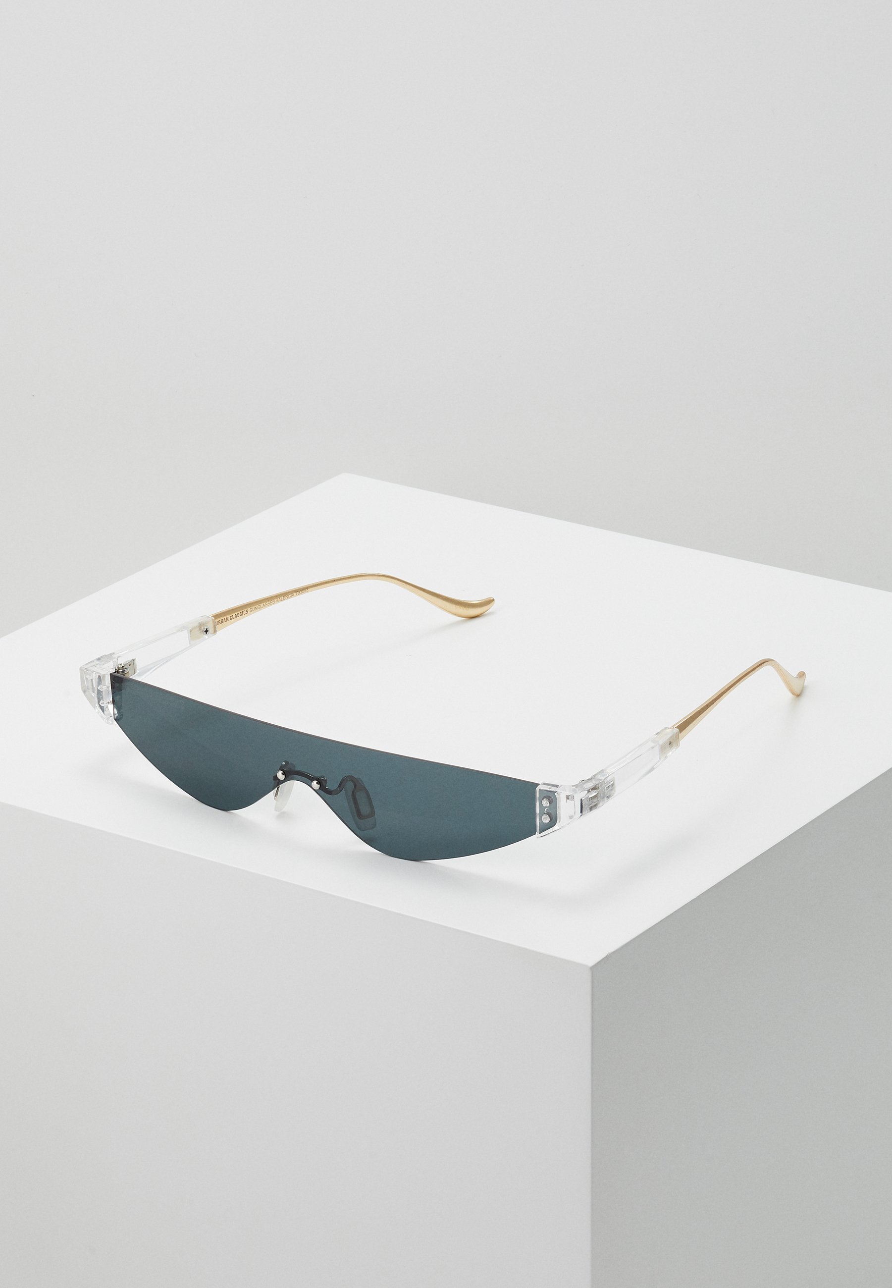 Urban Classics SUNGLASSES VALENCIA - Sonnenbrille -  transparent/gold-coloured/transparent