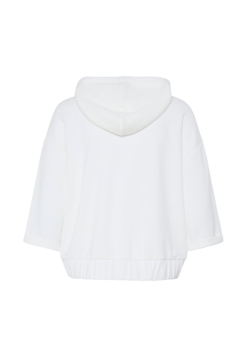 Fransa FRAURORA JA 2 - Zip-up sweatshirt - whisper white/white