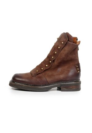 A.S.98, VEILA - Bottines de cowboy / motard - coffee