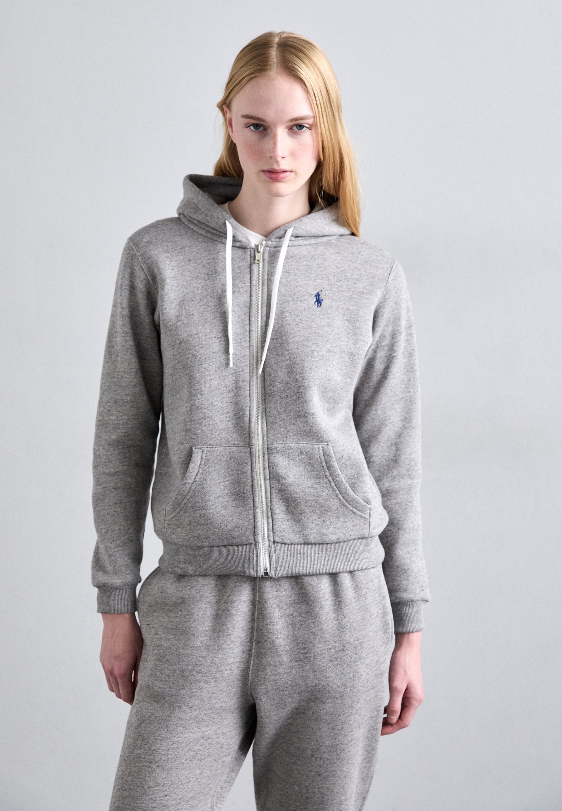 Polo Ralph Lauren FULL ZIP HOODIE - Zip-up sweatshirt - dark 