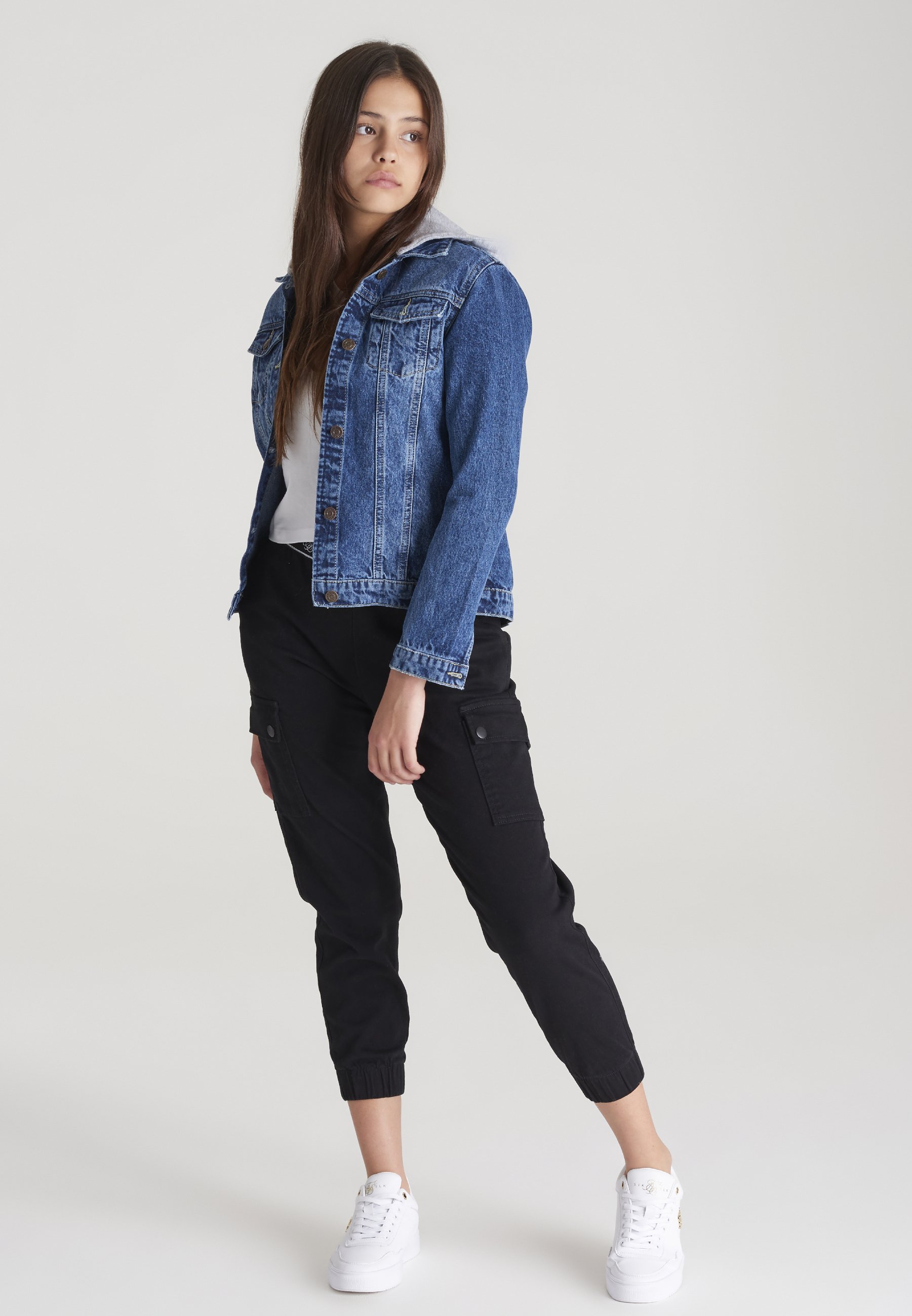 SIKSILK Denim jacket - blue - Zalando.ie