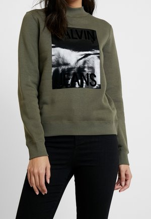 Calvin Klein Jeans Sweatshirt - khaki