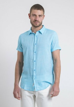 Ritchie Jeans MANCHES COURTES DAPERMI - Chemise - bleu turquoise