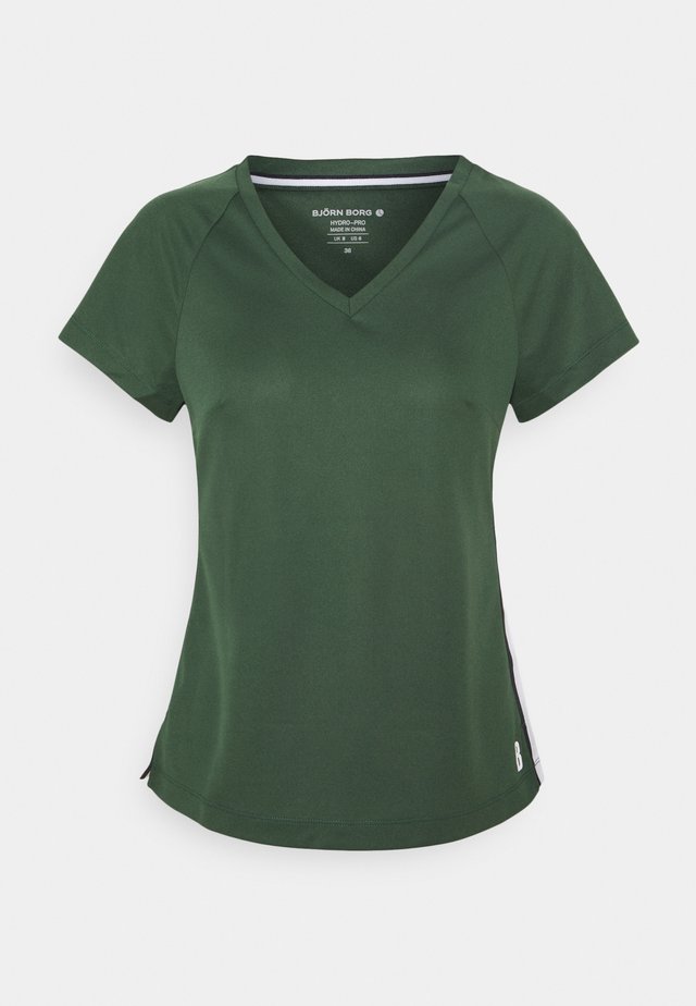 TESIA TEE - Sportshirt - sycamore
