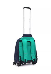 Kipling BACK TO PRINT ZEA - Trolleyväska - blue green block