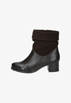 Caprice, STIEFELETTE - Lage laarzen - dk brown comb