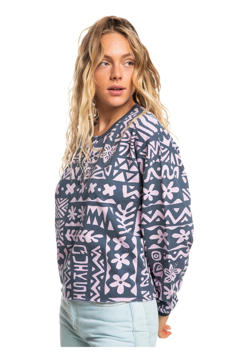 Damen Sweatshirts | Quiksilver Sweatshirt vintage indigo tropical trip/orange - JA69256 Damen Sweatshirts | Quiksilver Sweatshirt vintage indigo tropical trip/orange - JA69256