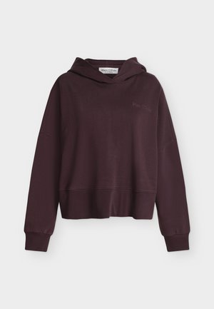 Marc O'Polo, SWEATSHIRT, HOOD - Hoodie - black cherry