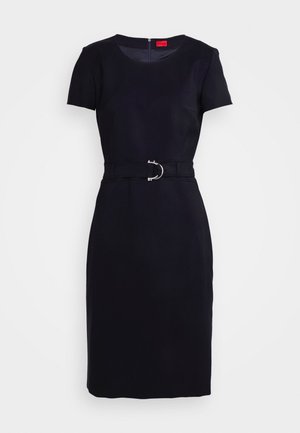 HUGO, Robe fourreau - dark blue