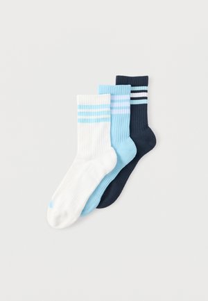 UNISEX 3 PACK - Αθλητικές κάλτσες - night navy/icey blue/white
