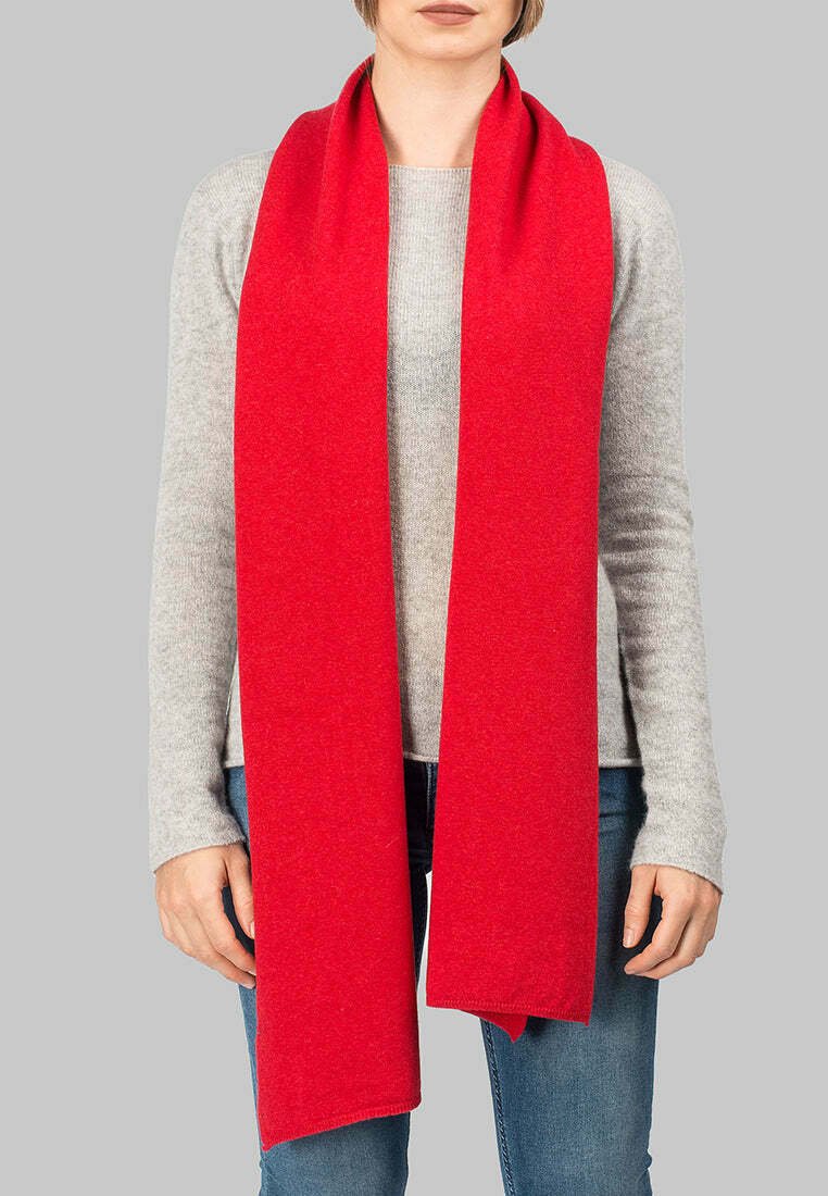 Dalle Piane Cashmere BLEND - Sjal / Tørklæder - rosso