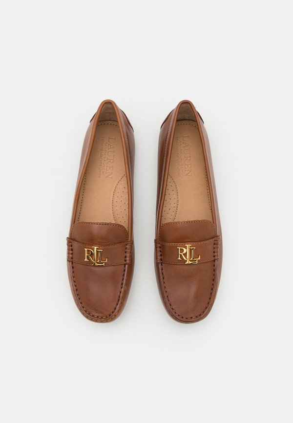 BARNSBURY DRIVER - Slip-ons - deep saddle tan4
