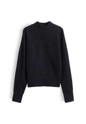 someday., RELAXED FIT STAND COLLAR - Maglione - true navy