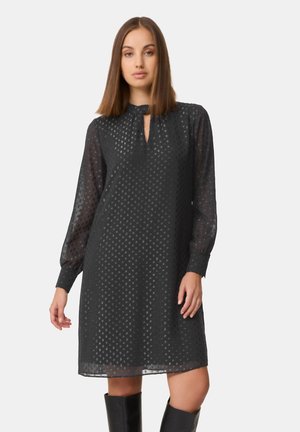 Taifun FESTLICHES  MIT SHINY-DOTS - Freizeitkleid - schwarz